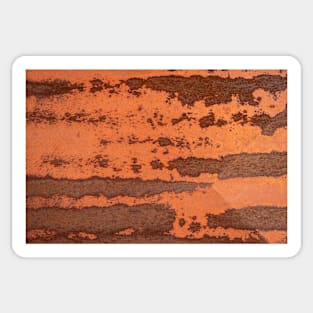 Metal rusty texture background rust steel. Industrial metal texture. Grunge rusted metal texture, rust background Sticker